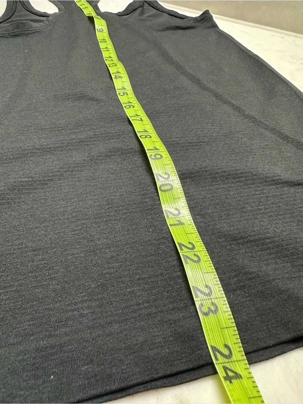 lululemon athletica Black Racerback Yoga Tank